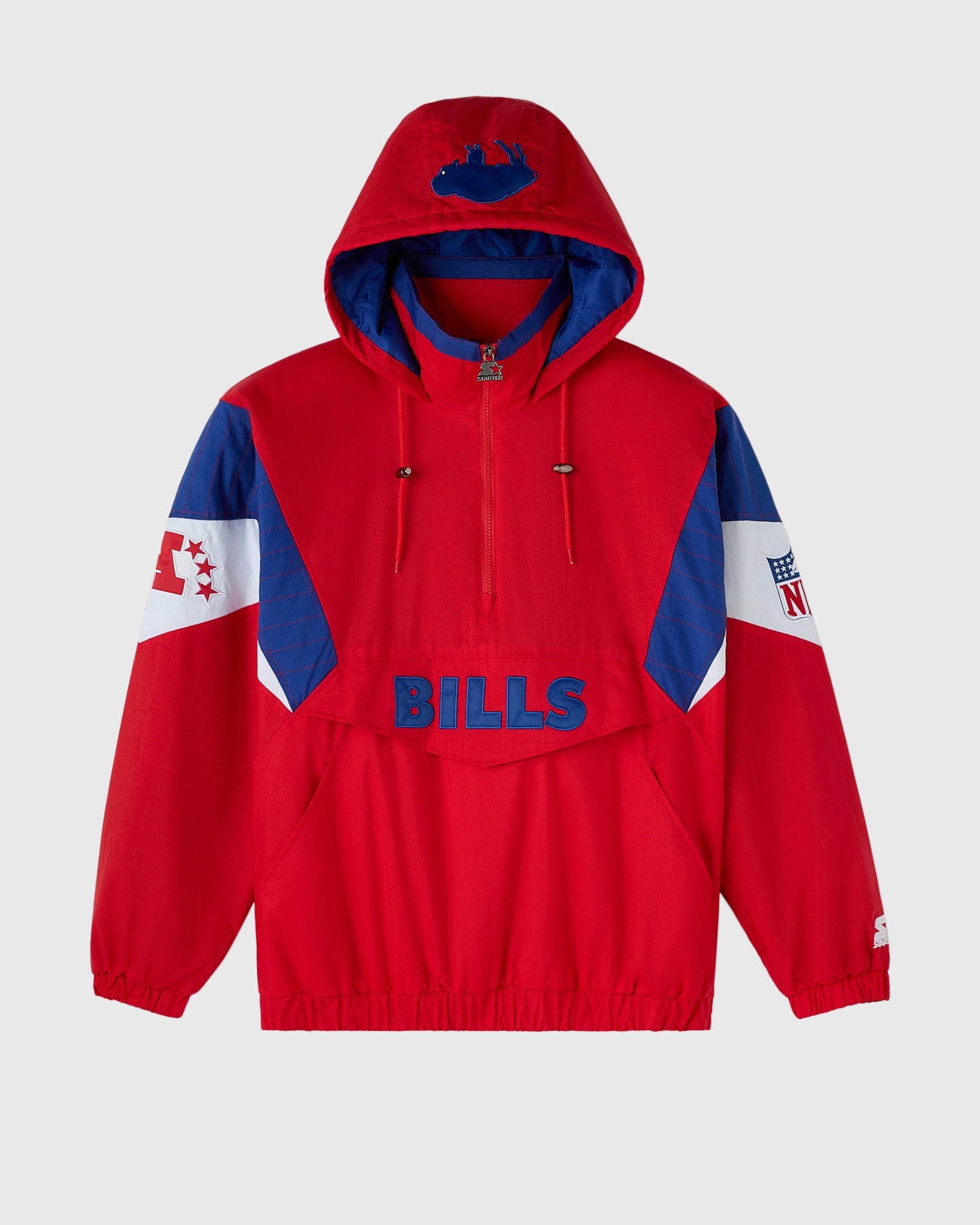 Mens | NFL Starter Buffalo Bills Pullover Jacket | Red