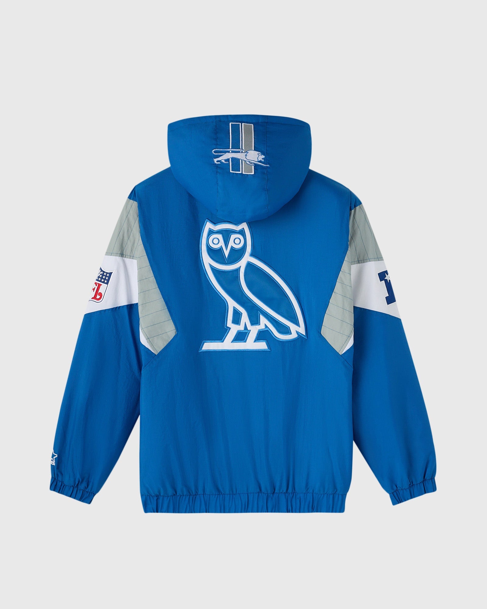 Mens | NFL Starter Detroit Lions Pullover Jacket | Blue