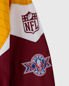 Mens | NFL Starter Washington Commanders Pullover Jacket | Burgundy