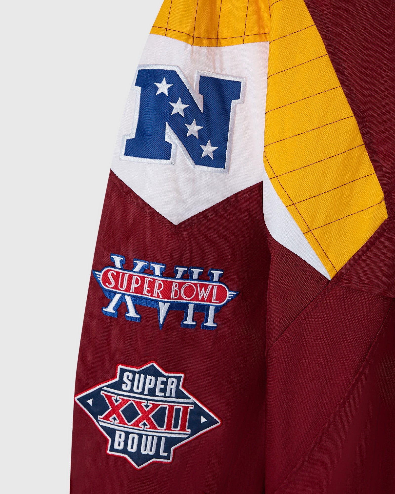 Mens | NFL Starter Washington Commanders Pullover Jacket | Burgundy