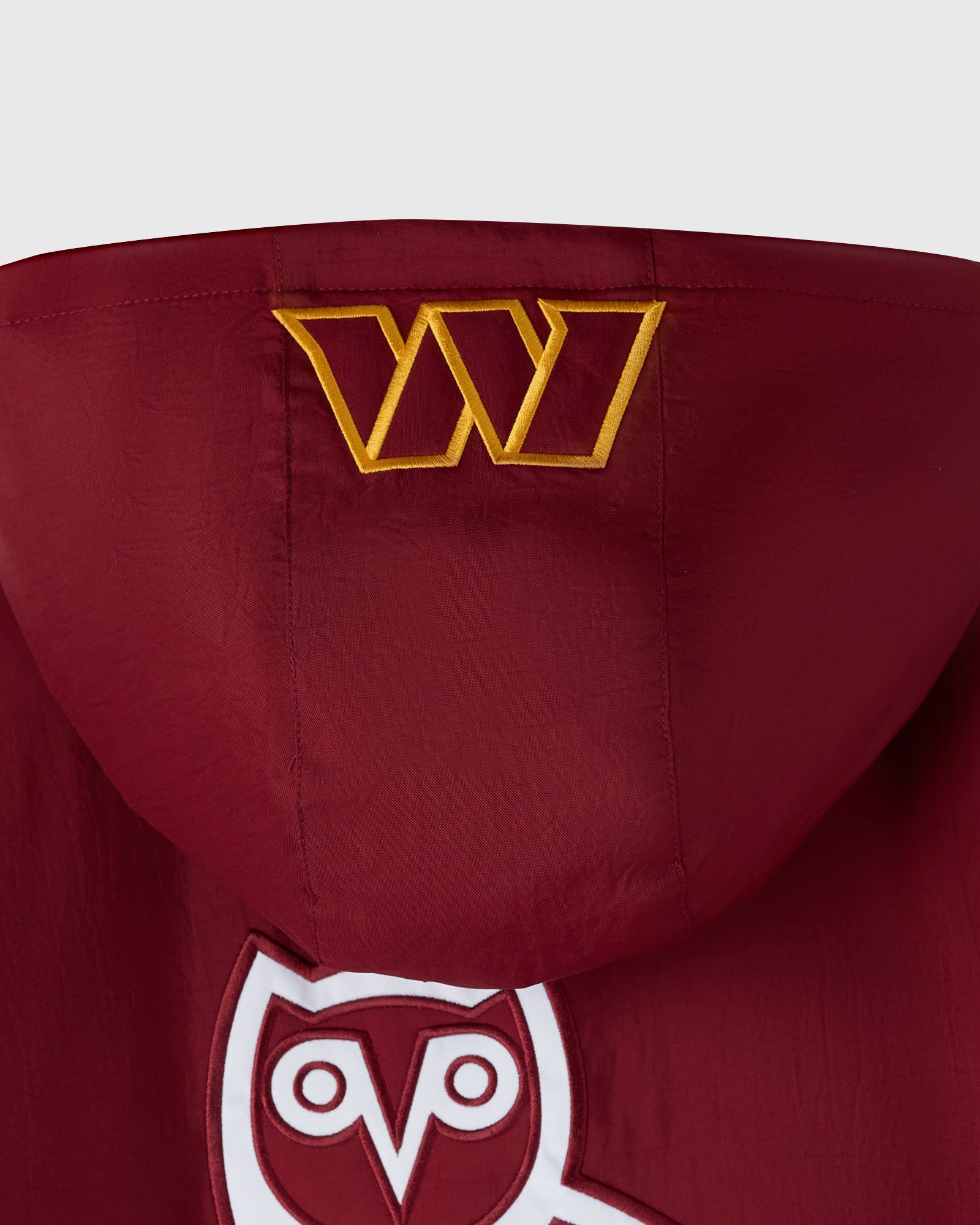 Mens | NFL Starter Washington Commanders Pullover Jacket | Burgundy