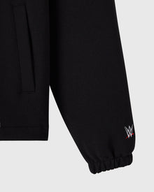 Mens | WWE Raw Is War Fleece Coaches Jacket | Black