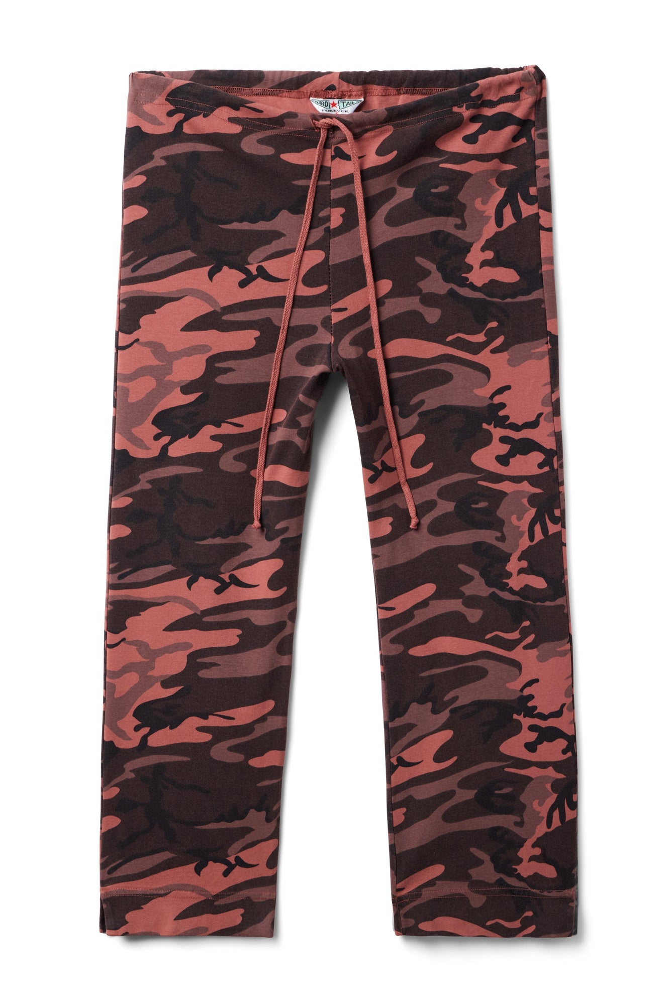 Women | Vintage Camo Slouchy Drawstring Lounge Pant | Camo/Sienna