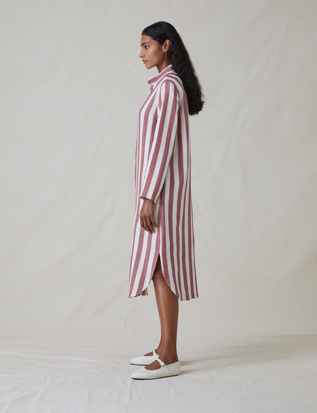 Womens | The Caftan | Crimson
