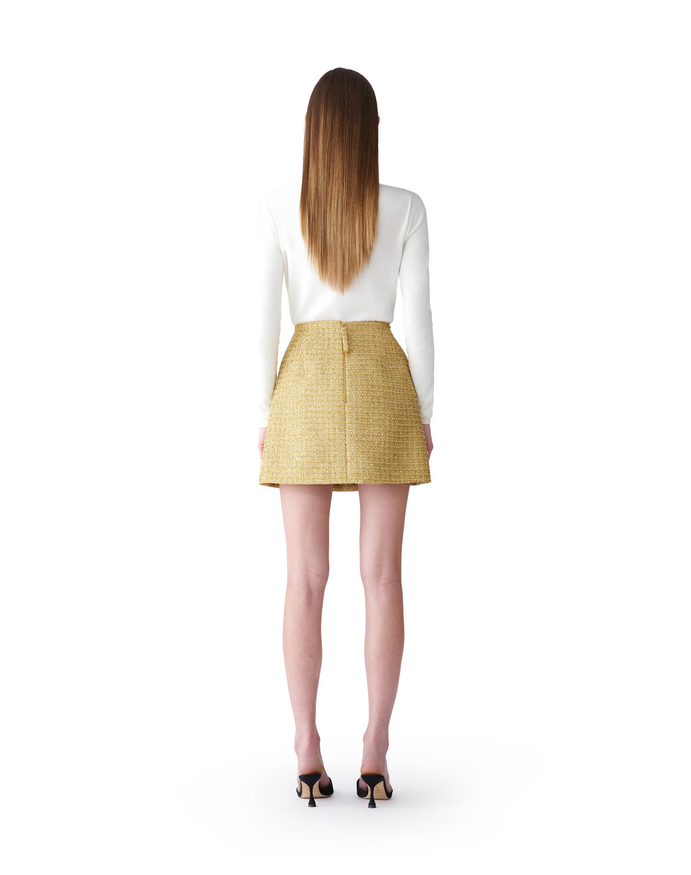 Mini Skirt | Gold