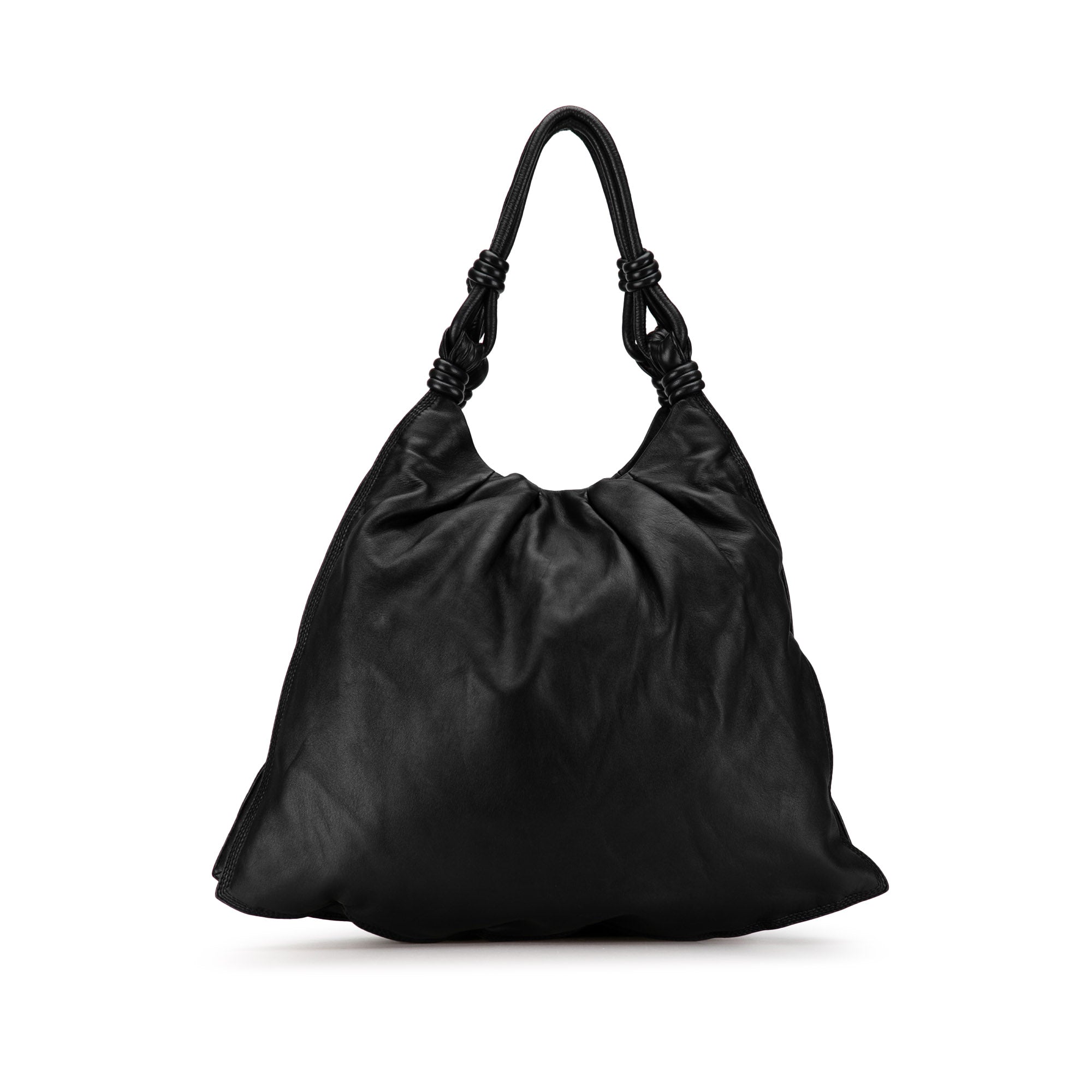 Loewe Pre-Owned Flamenco Knot Hobo | Women | Black