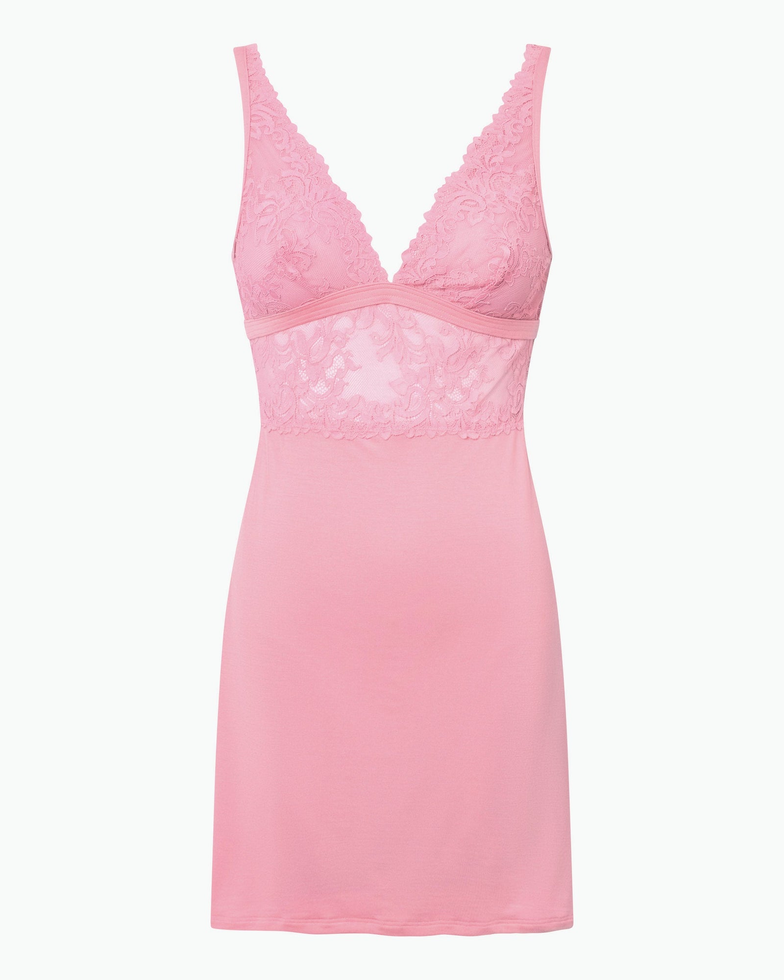 Pink Chemise - Carmela Modal Slip