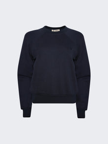 Women | ETERNE | Shrunken Raglan Sweatshirt Navy