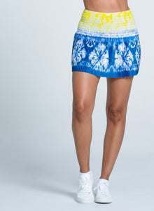 Shibori Wave Skirt-14