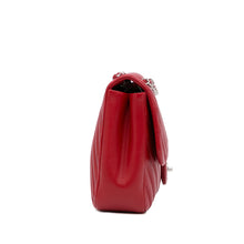 Chanel | Pre-Owned Jumbo Classic Lambskin Double Flap - II | Red