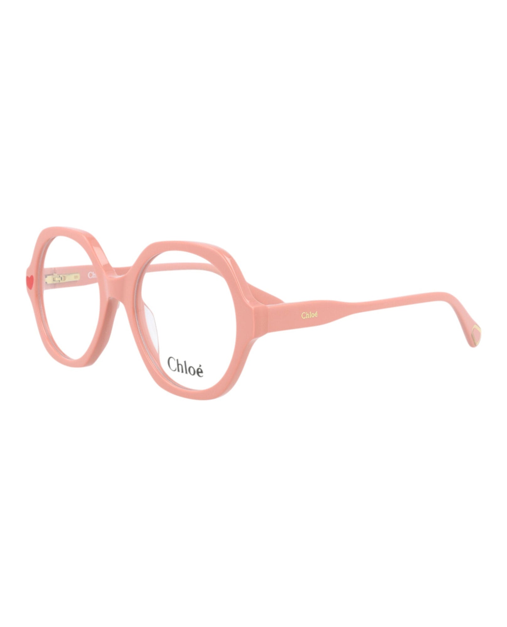 (Kids) Chloe Round Acetate Optical Frames | Pink