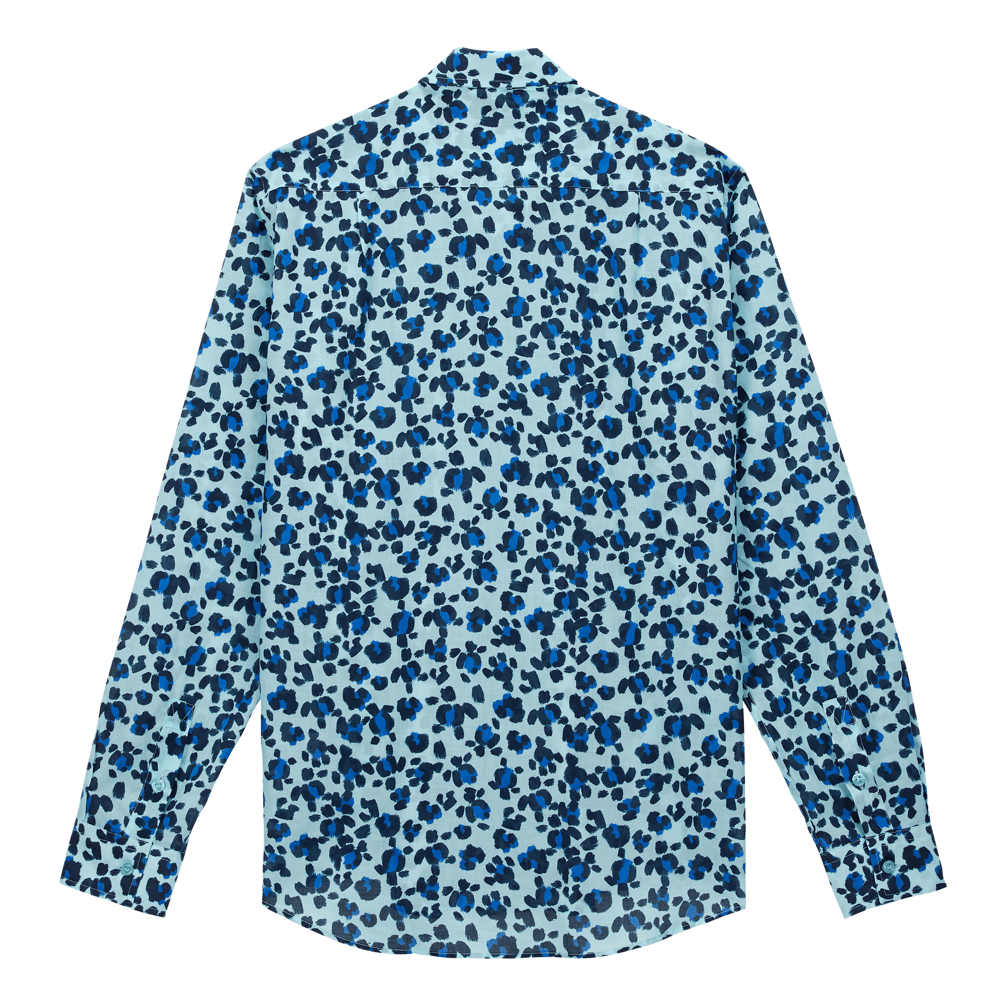 Men | Turtle Leopard Cotton Voile Shirt | Thalassa
