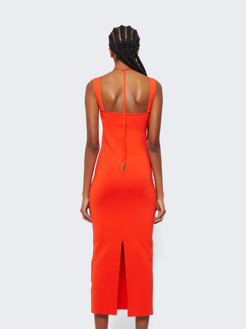 Women | Galvan | Kali Dress | Coral Orange