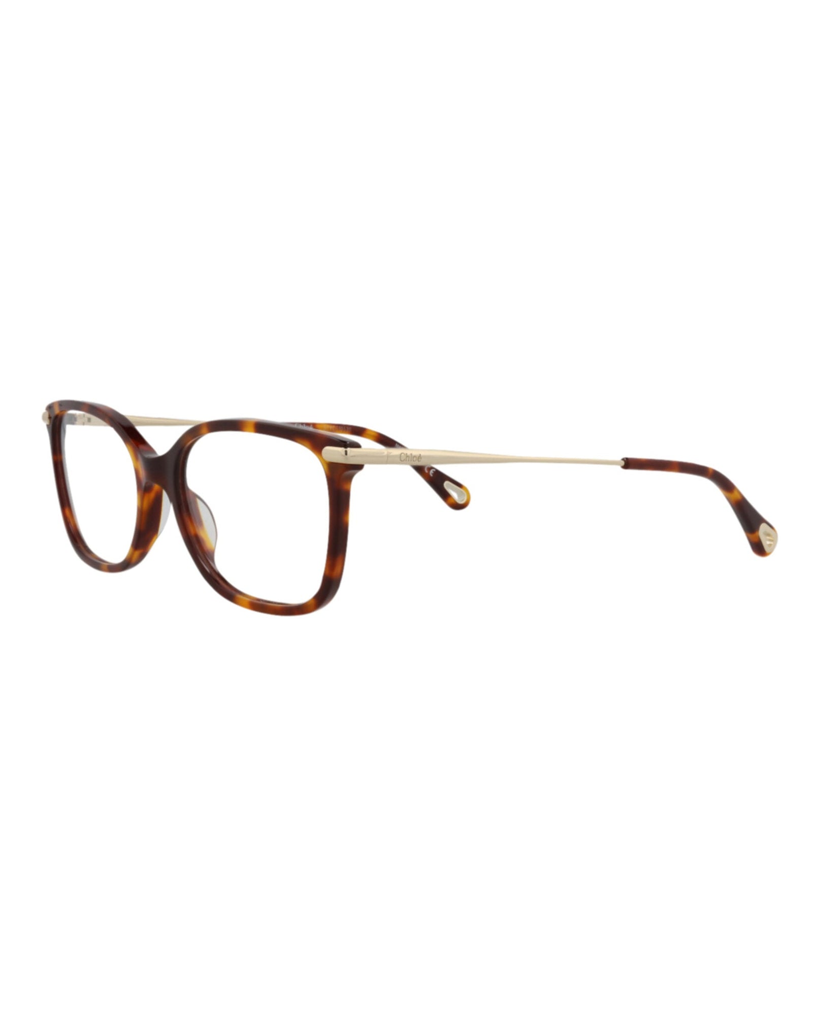 Chloe Square Bio Acetate Optical Frames | Havana