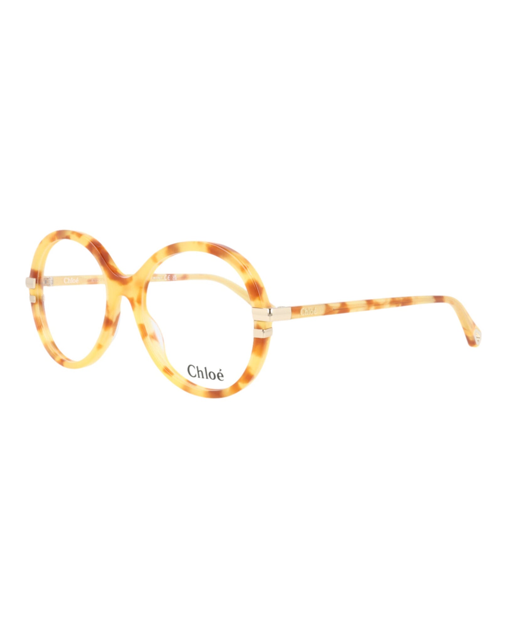 Chloe Round Bio Acetate Optical Frames | Havana