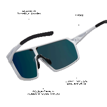 Womens | Charge Sunglasses | Matte White | Sunset Polarized Lenses