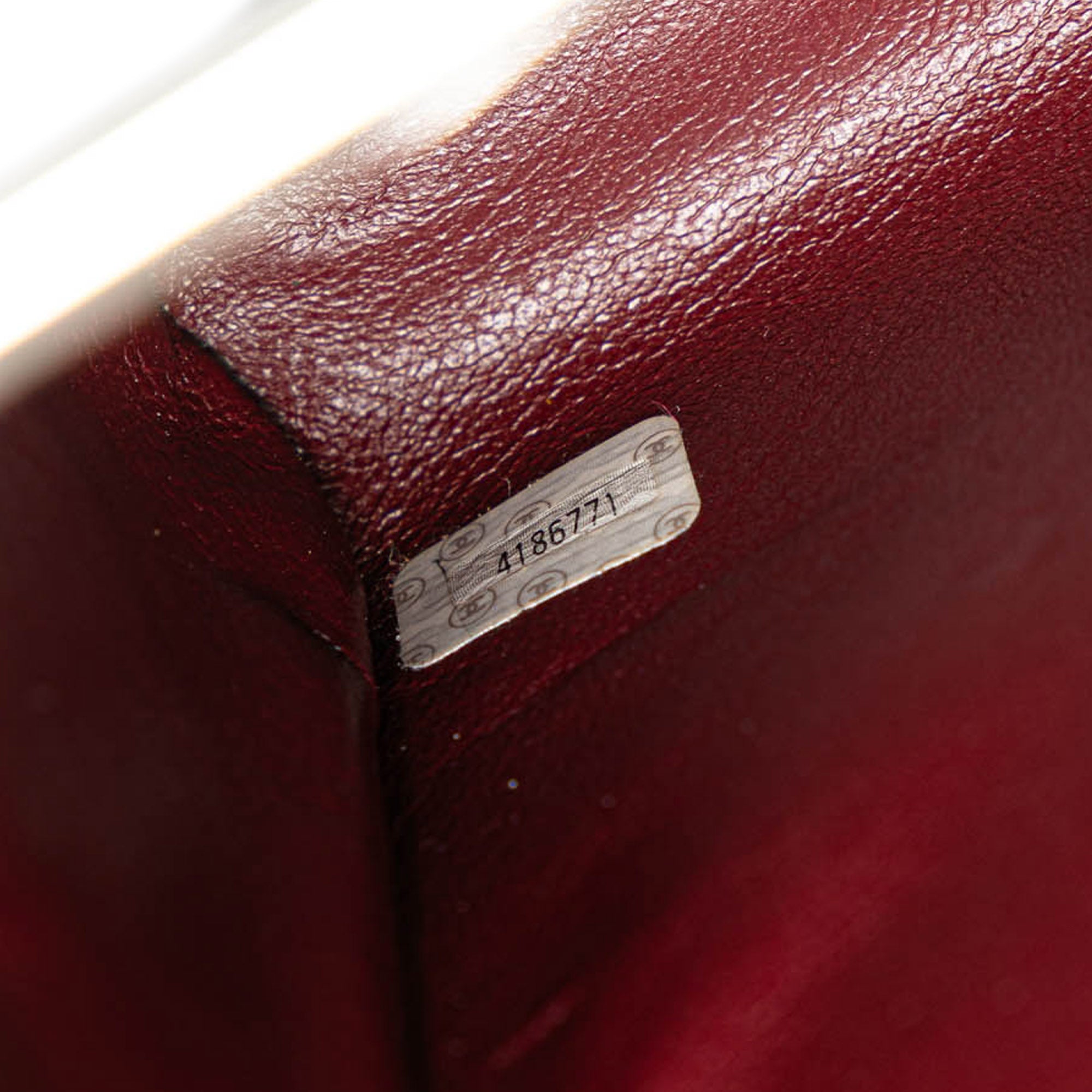 Chanel | Pre-Owned Quilted Lambskin Leather Box Bag | Black