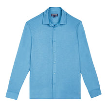 Men | Solid Jersey Tencil Shirt | Calanque