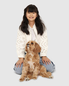 Kids | Cool Like Me Bomber | White