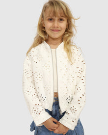 Kids | Cool Like Me Bomber | White