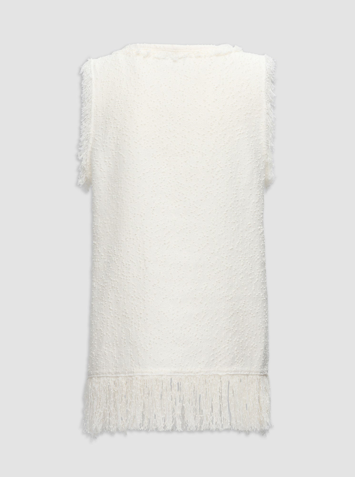 Comporta Fringe Top | White