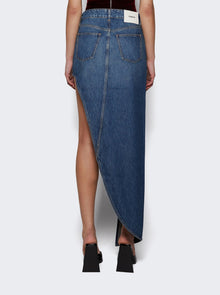 Women | Coperni | One Leg Denim Skirt | Blue