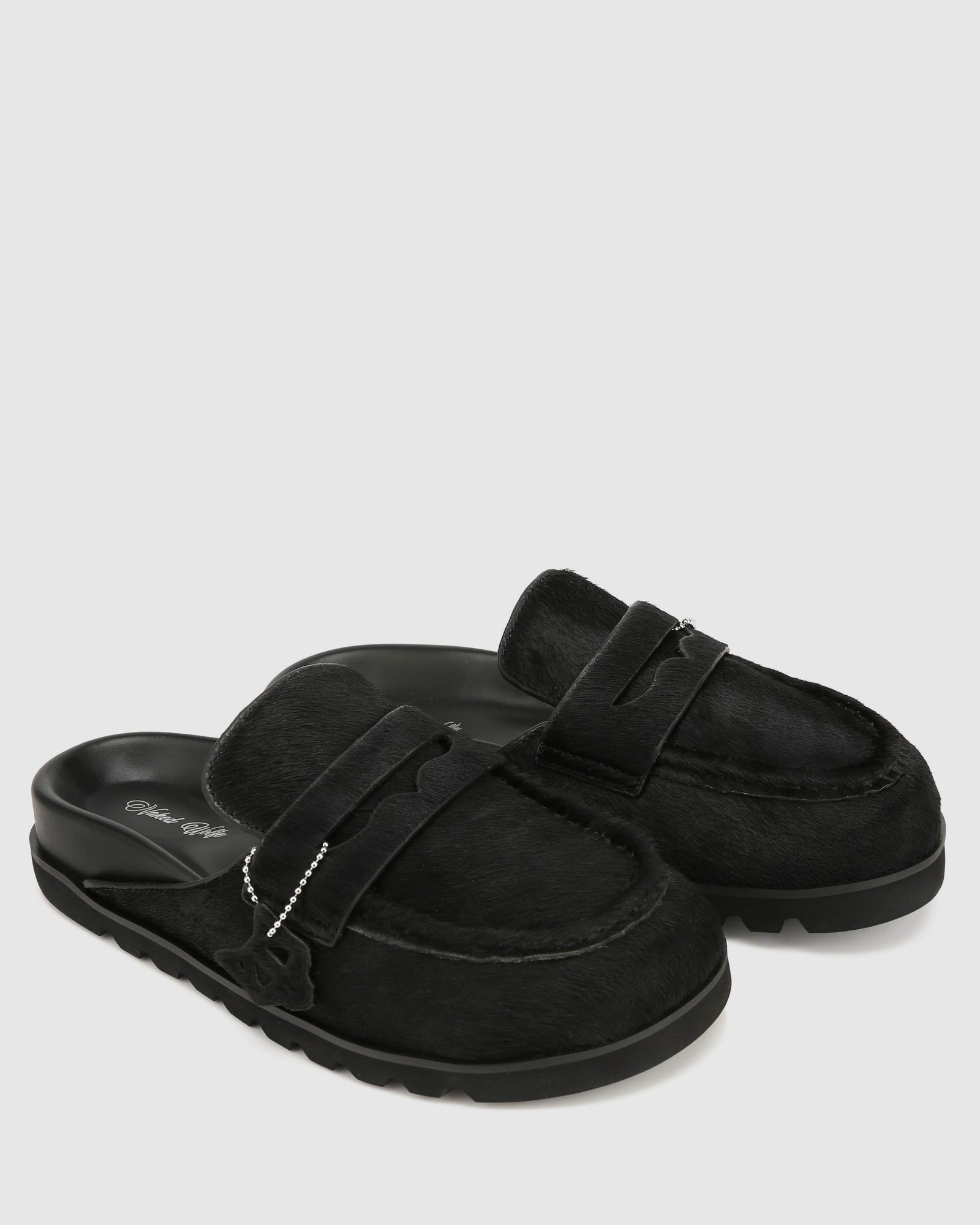 Womens | Cordless Pony Mule | Black