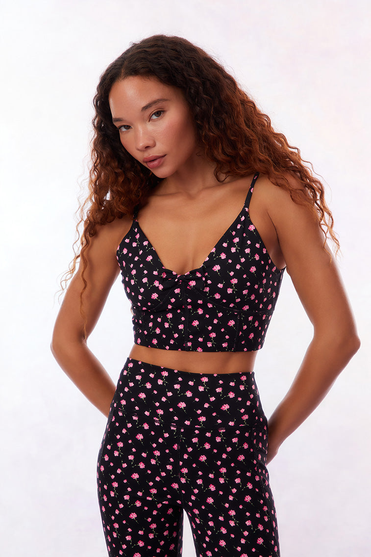 Ridgeson Active Bra | Belle Reverie Ditsy