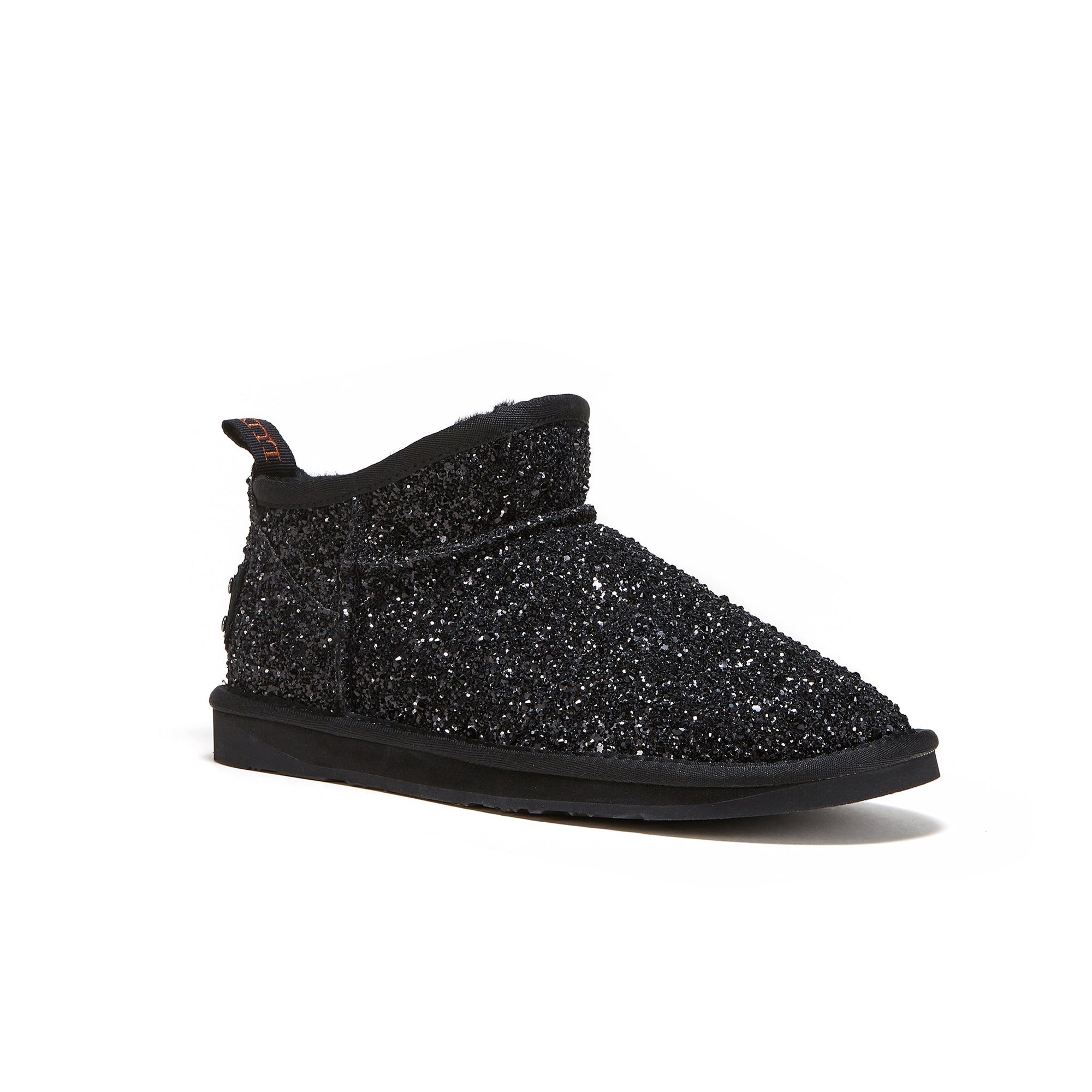 COSY ULTRA SHORT GLITTER BLACK - Australia Luxe Collective