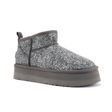 COSY ULTRA PLATFOAM GLITTER PEWTER - Australia Luxe Collective