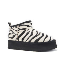 COSY ULTRA SHORT PLATFOAM BLACK ZEBRA - Australia Luxe Collective