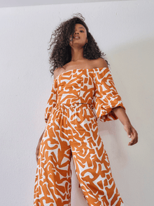Sustainable Una Top | Tali Orange