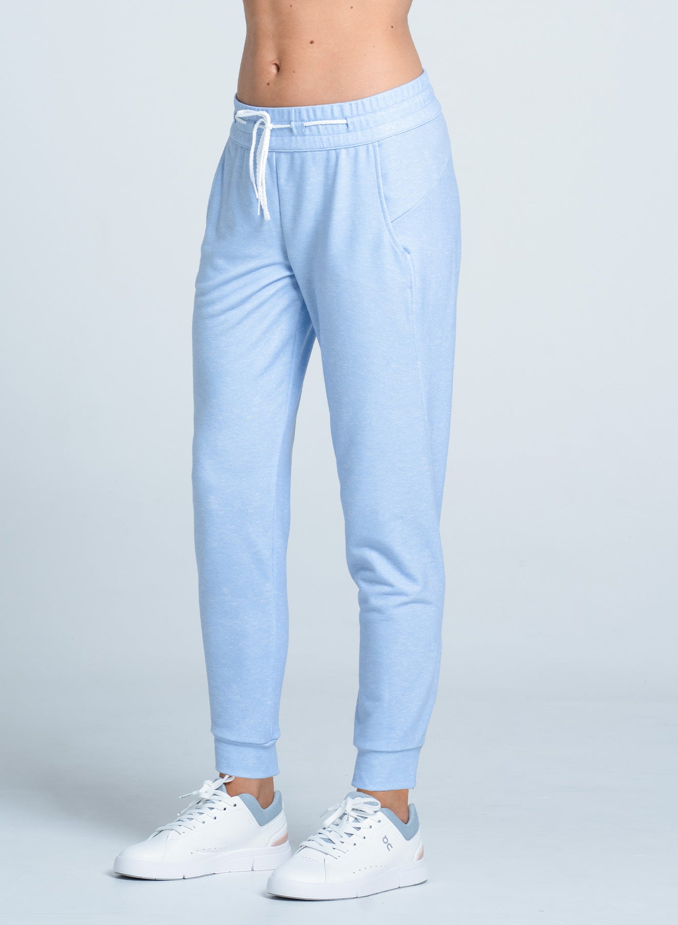 Renew Heather Jogger | Powder Blue