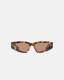 Crista Bio-Plastic D-Frame Sunglasses | Dark Amber