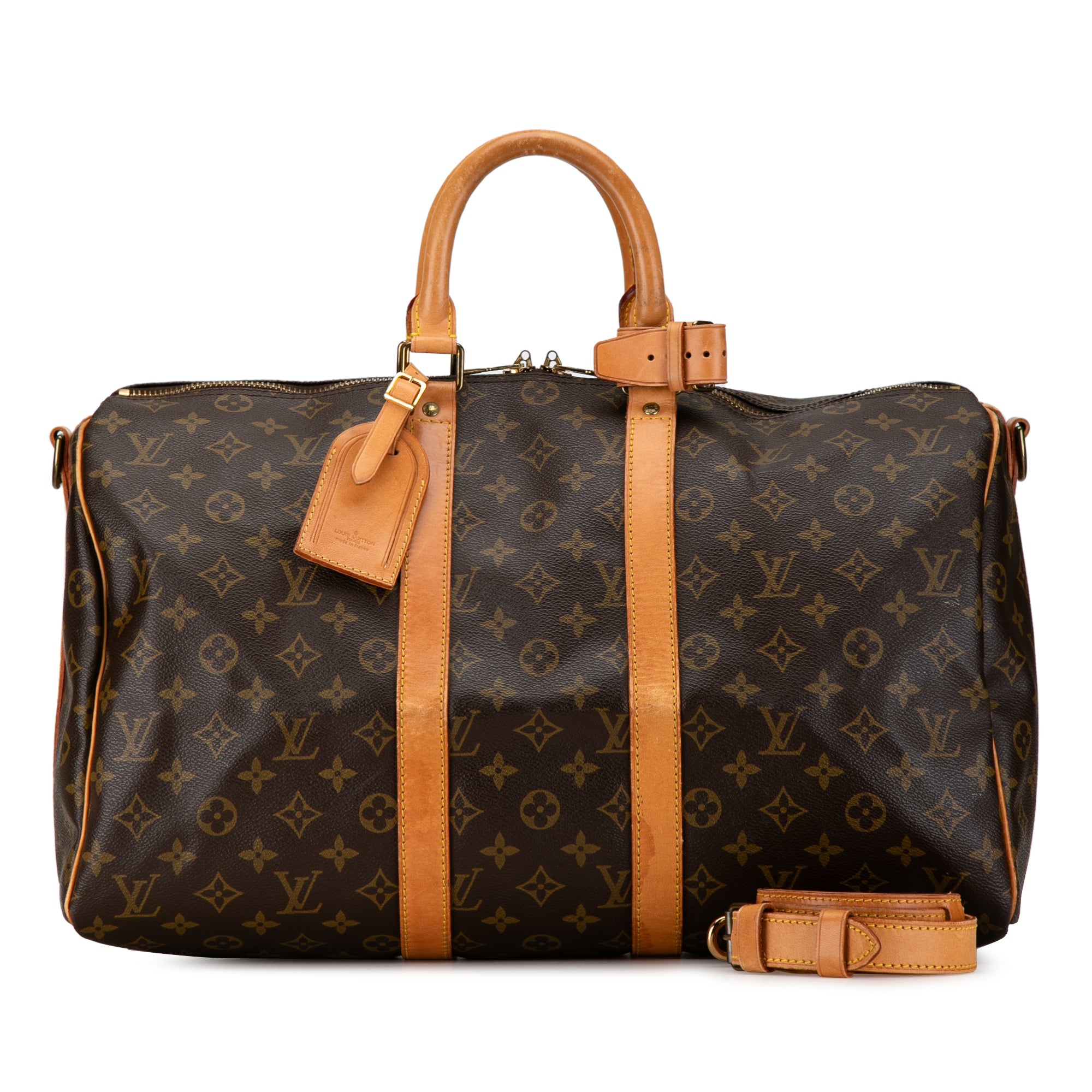 Louis Vuitton Pre-Owned Monogram Keepall Bandouliere 45 | Women | Brown