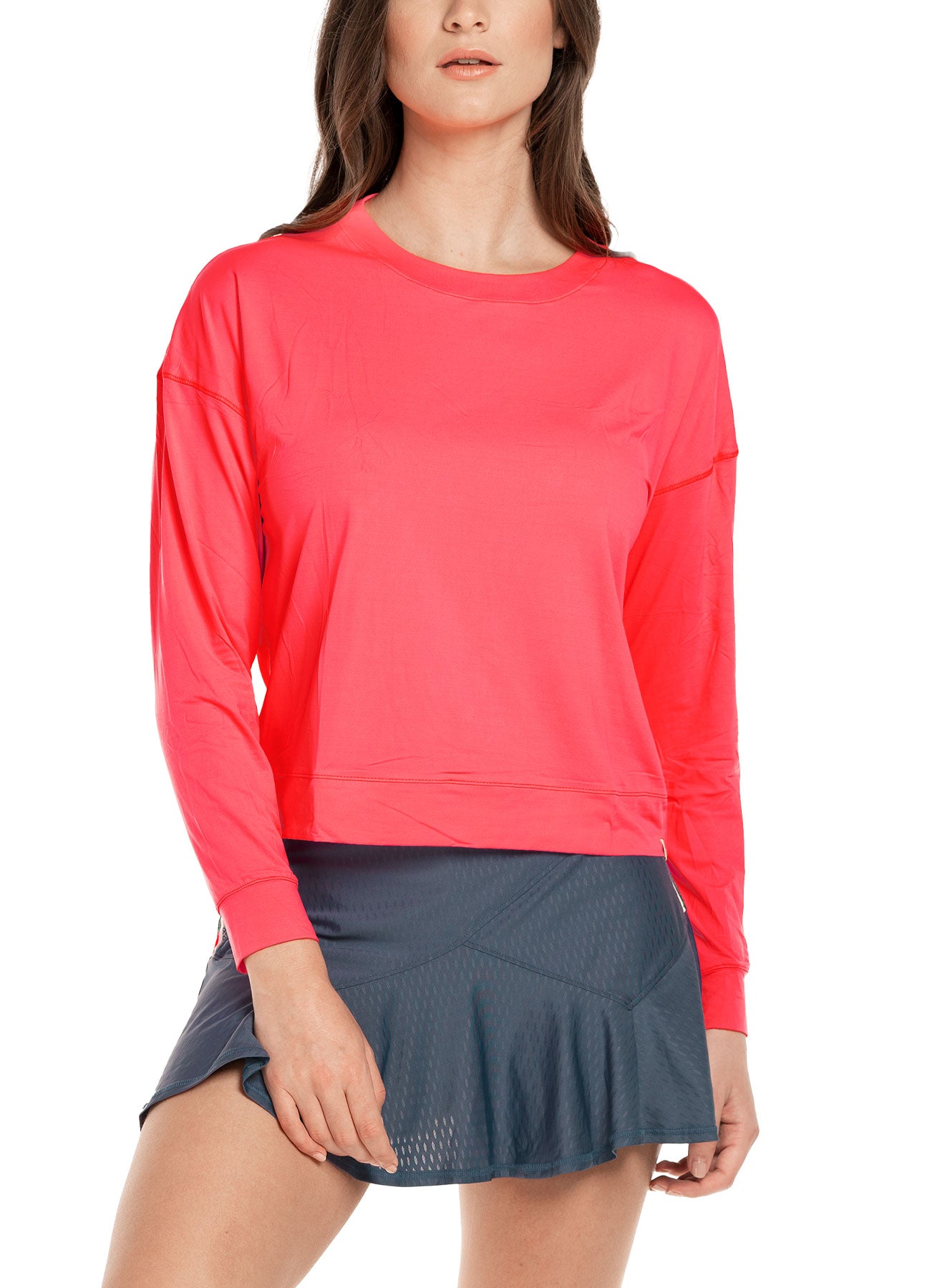 Hype Long Sleeve | Coral Crush