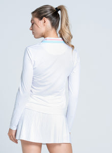 Retro Revival Long Sleeve | White