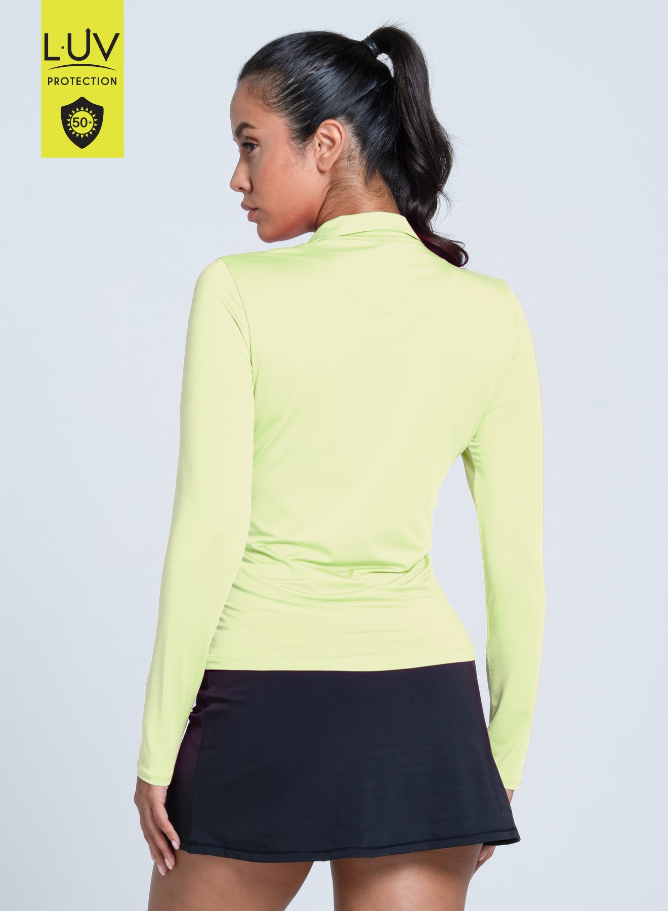 Free Play Zip Long Sleeve | Lemon Frost