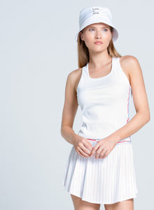 Revival Rib Tank | White