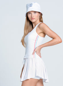 Revival Rib Tank | White