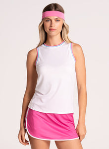 Peak Chic Tank | White