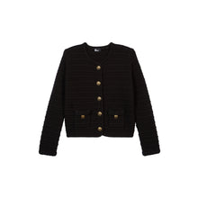 Cable Knit Cardigan | Women | Black