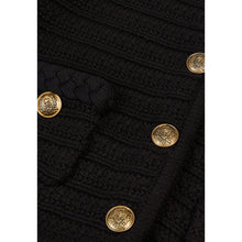 Cable Knit Cardigan | Women | Black