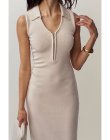 Calesia Midi Dress | Ivory