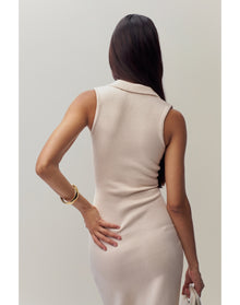 Calesia Midi Dress | Ivory