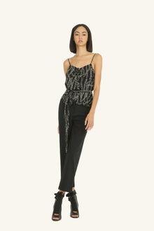 Mavis Top | Black Chain