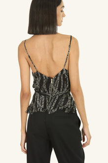 Mavis Top | Black Chain