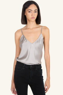 Adina Cami Top | Silver
