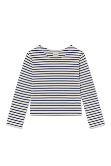 Camille Striped Top | Classic Navy Stripe