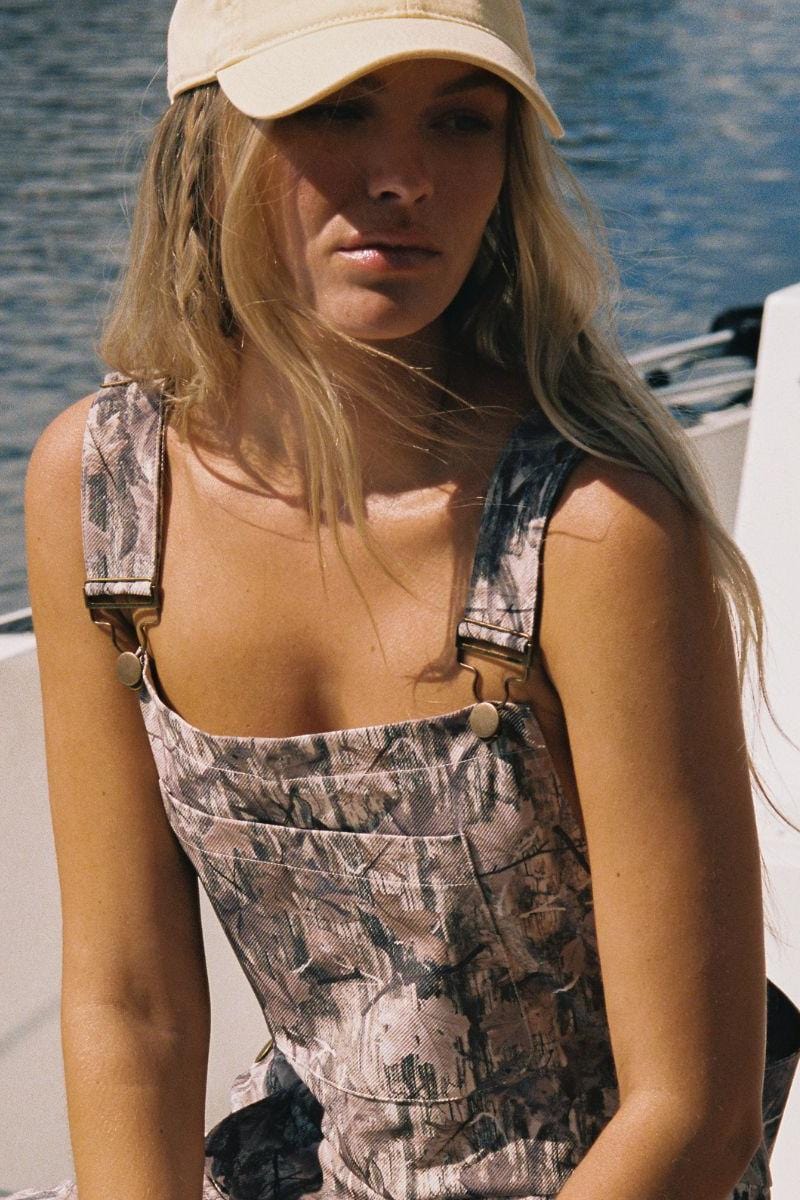 Beach Overalls | Camo